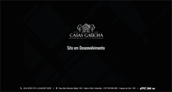 Desktop Screenshot of casasgaucha.com.br